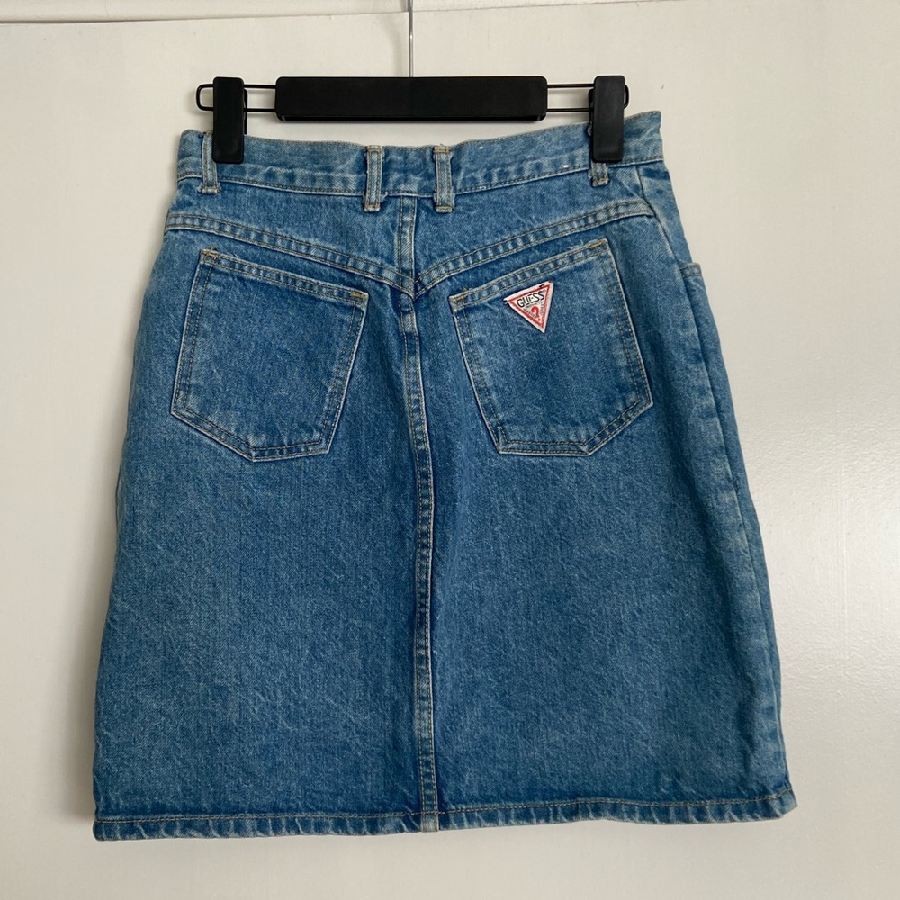 Vintage guess jean skirt by Georges Marciano